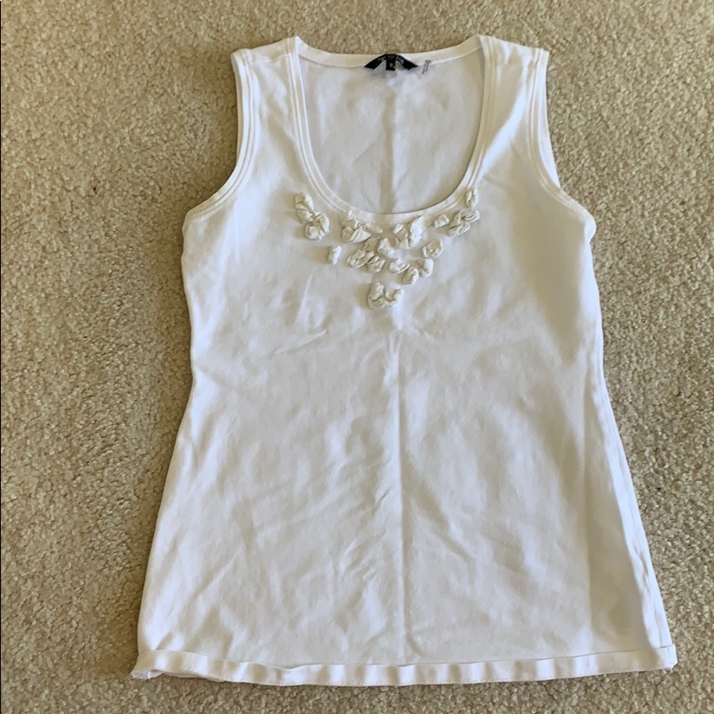 White tank top